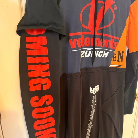 Vetements 2018 Hoodie Dress ( Demna Gvasalia) Size S - Picture 7 of 7